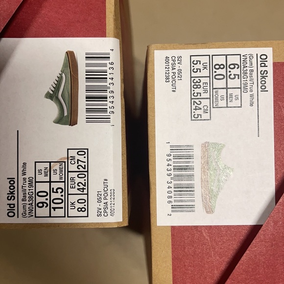 Vans Old Skool Gum Basil/True White WMNS - Picture 16 of 16